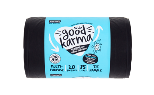 Good Karma Tie Handle 75l, Social Plastic